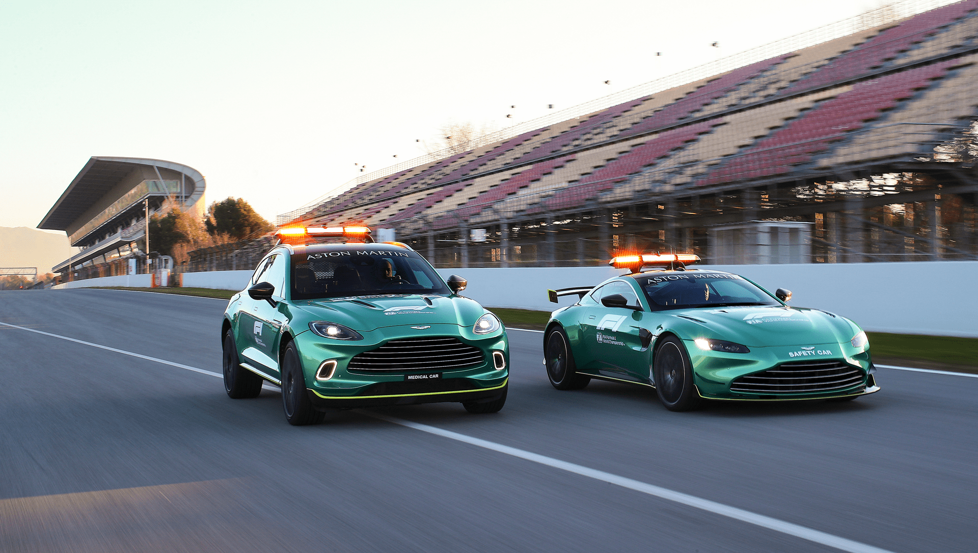 Aston Martin Vantage becomes official safety car of 2022 Formula One